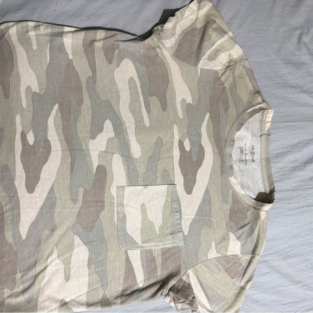 Camouflage Print T-Shirt